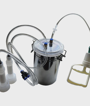 Handmatige Melkmachine 2L - Draagbare Vacuümpomp Emmer voor Koeien en Schapen
