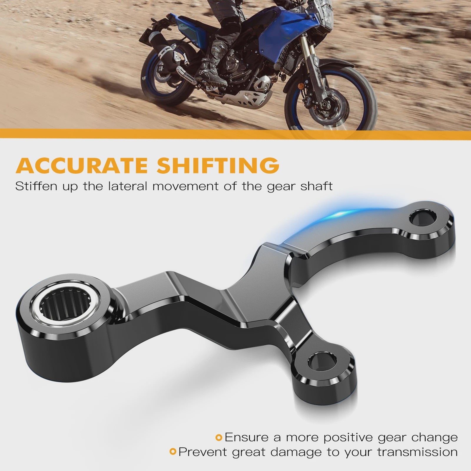 Schakelstabilisator voor Yamaha Tenere 700 T700 XTZ700 (2019-2024) - Verbeterde Versnellingsschakeling