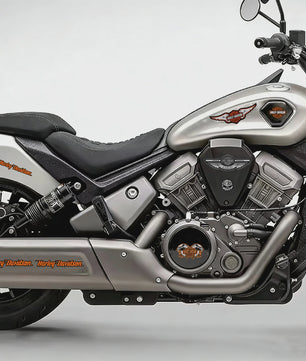 3D Harley Davidson Stickers Set voor Motor & Helm - Decoratieve Decals