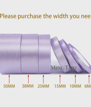 Satijnen Lint 22 Meter - Diverse Breedtes (6mm t/m 50mm) voor Decoratie & Knutselen