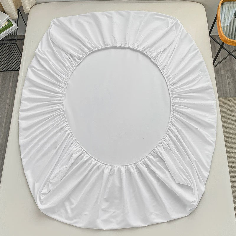 Hoeslaken met Elastische Band - Effen Kleur, Antislip & Verstelbaar voor Alle Bedden