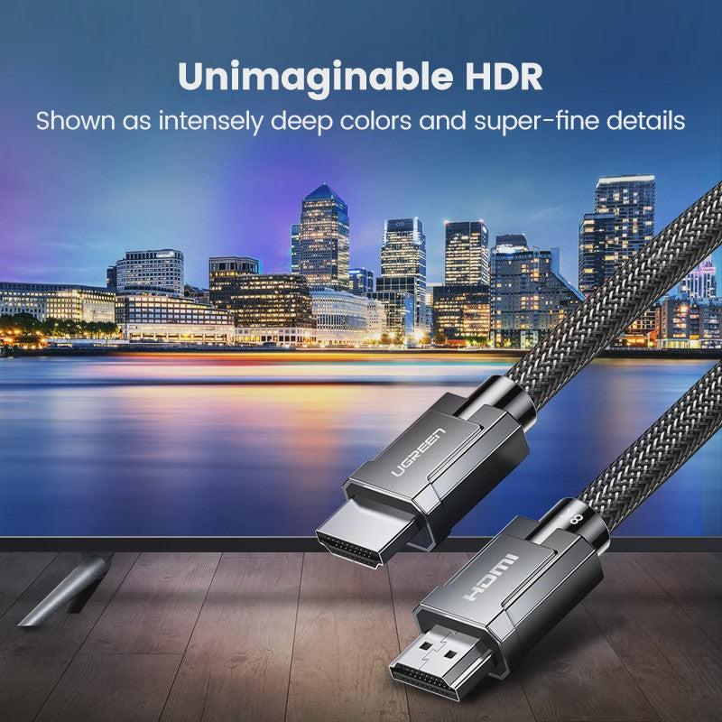 UGREEN 8K HDMI 2.1 Kabel - 48Gbps, eARC, Dolby Vision, 8K@60Hz