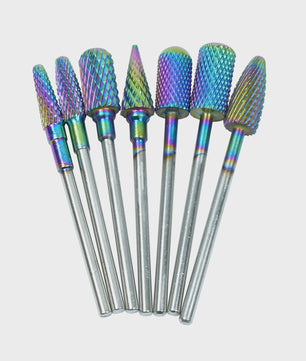 Professionele Wolframcarbide Nagelboor Bit Set - Voor Manicure & Tandheelkunde