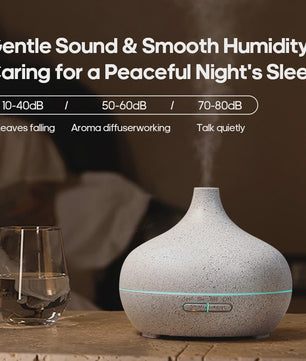 Houten Aroma Diffuser USB Luchtbevochtiger - Vernevelaar & Luchtzuiveraar