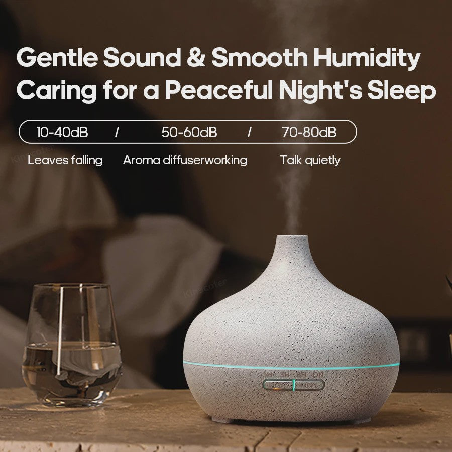 Houten Aroma Diffuser USB Luchtbevochtiger - Vernevelaar & Luchtzuiveraar