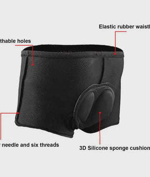Fietsbroek Heren met 4D Gel Pad - Ademend, Sneldrogend en Lichtgewicht Ondergoed