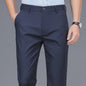 Heren Smart Casual Broek - Stretchy & Sneldrogend voor Lente/Herfst