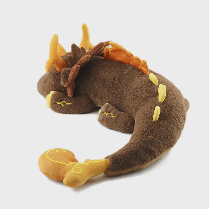 Genshin Impact Zhong Li Morax Draak Pluche Knuffel - 67cm Zacht Kussen Cadeau