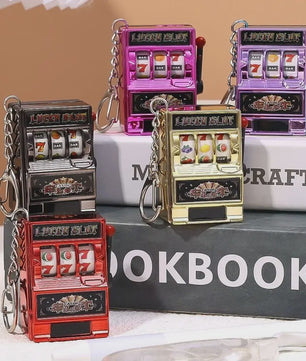 Mini Gokautomaat Sleutelhanger - Speelgoed Jackpot Gadget