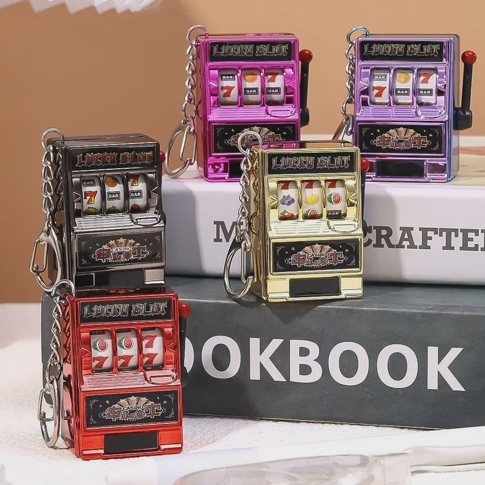 Mini Gokautomaat Sleutelhanger - Speelgoed Jackpot Gadget