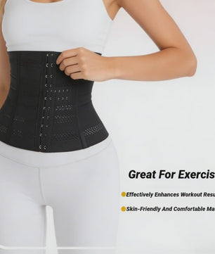 Shapewear Corset Waist Trainer met Dubbele Buikcontrole voor Slanke Taille