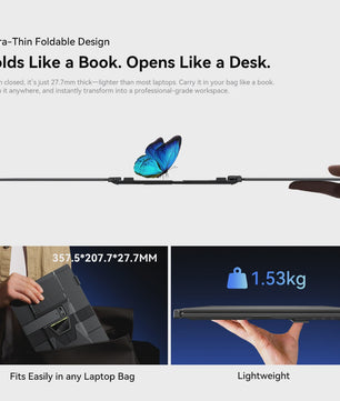 Blackview DCM5 Draagbare Laptop Extender - 14" IPS Dual Screen