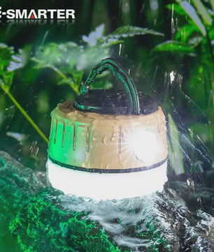 Draagbare LED Camping Lantaarn met Haak & Magneet - Noodverlichting & Powerbank