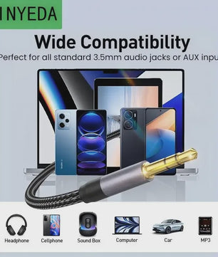 3.5mm Jack Audio Kabel - Male naar Male Aux Kabel (3 Meter)