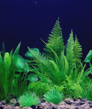 Kunstplanten Aquarium Set - Levendige Decoratie voor Vissenkom en Waterplanten