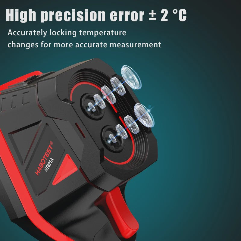 HABOTEST HT821A Thermische Camera: -20°C tot 550°C, Waterdicht & Robuust