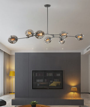 Moderne Moleculaire Plafondlamp - Nordic Stijl Glazen Hanglamp voor Woonkamer & Keuken