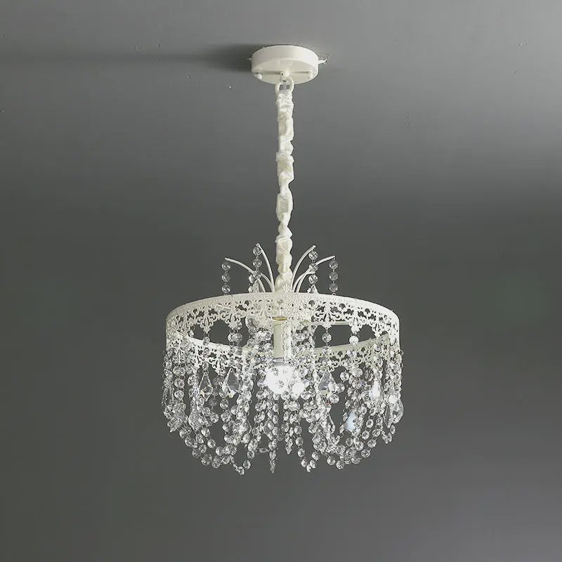 Moderne Kristallen Kroonluchter met 6 Lichtpunten - Stijlvolle Woonkamer & Slaapkamer Verlichting