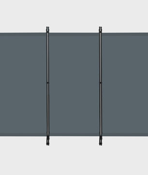 Vrijstaande Tuinafzetting 3 Panelen 255x182cm - Flexibele Afscheiding voor Balkon & Terras