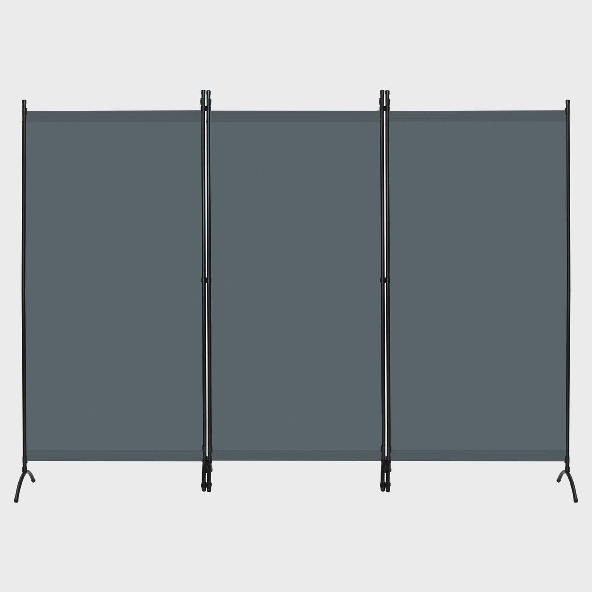 Vrijstaande Tuinafzetting 3 Panelen 255x182cm - Flexibele Afscheiding voor Balkon & Terras