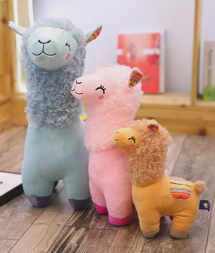 Schattige Alpaca Lama Pluche Knuffel - 25cm Zacht Speelgoed voor Kinderen en Decoratie