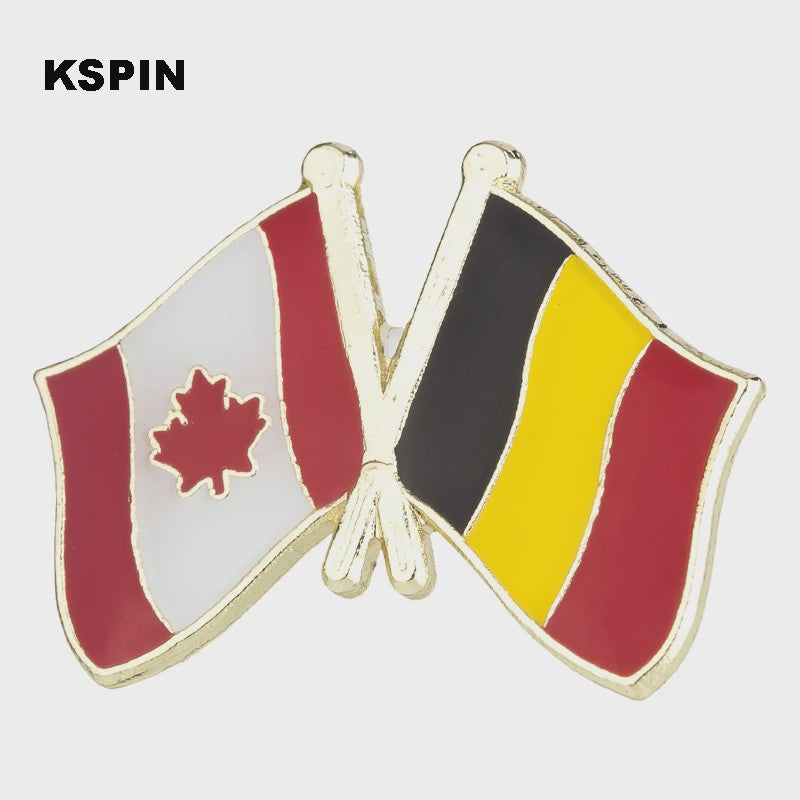 Belgische Vlag Speld - Stijlvolle Badge voor Kleding en Tassen