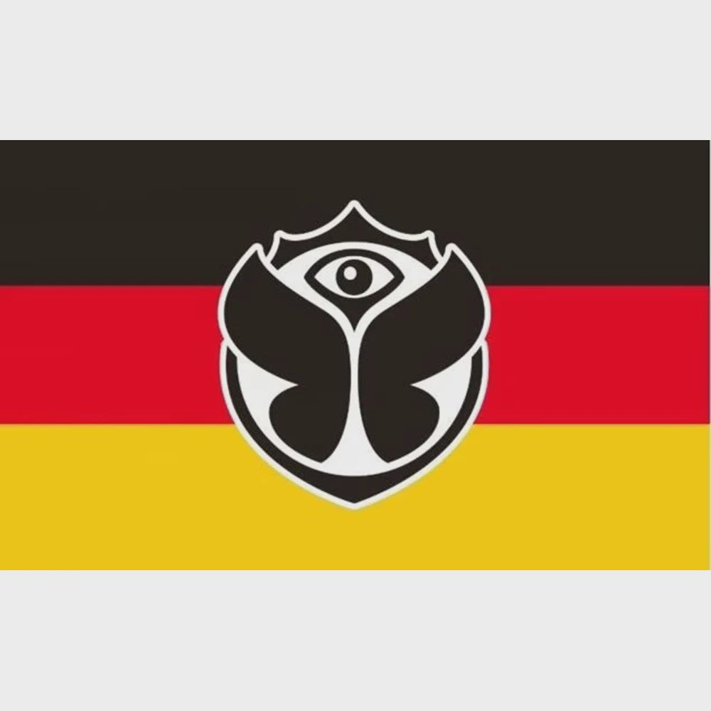 Tomorrowland Vlag 90x150cm - Duitsland, Mexico, België, Spanje - 100D Polyester