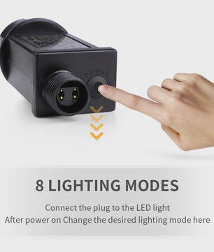 Sfeervolle Koperdraad LED Lichtjes Slingers - Waterdicht & Veelzijdig voor Buiten, Feest, Kerst