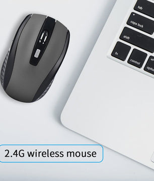 Draadloze Muis 2.4Ghz - Slim, Stil & Ergonomisch met Instelbare DPI voor PC/Laptop