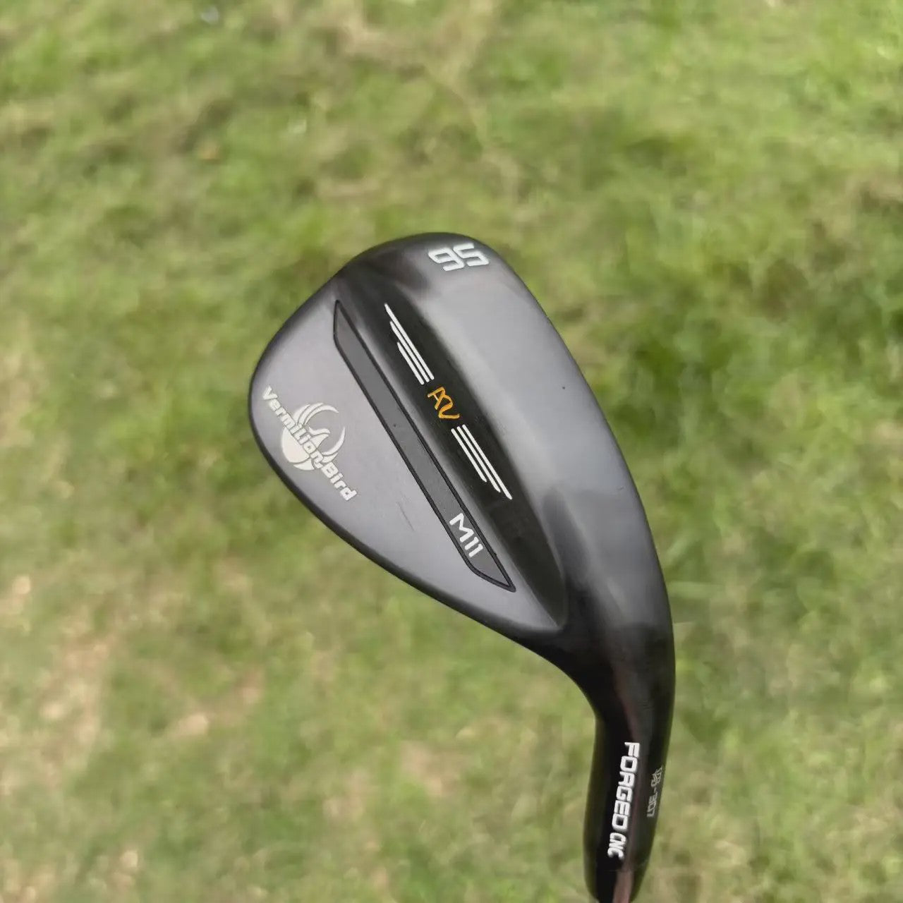 Vermilion Bird Forged Golf Wedge - Soft Carbon Steel, CNC Milled, Spin & Bounce Control