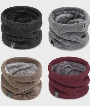 Warme Gebreide Nekwarmer & Sjaal voor Dames en Heren - Ideaal voor Winter Sporten