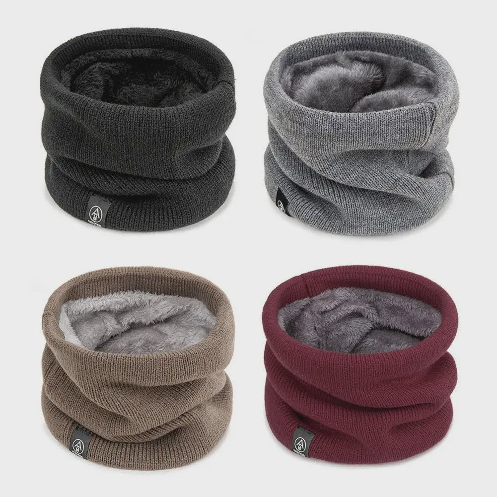 Warme Gebreide Nekwarmer & Sjaal voor Dames en Heren - Ideaal voor Winter Sporten