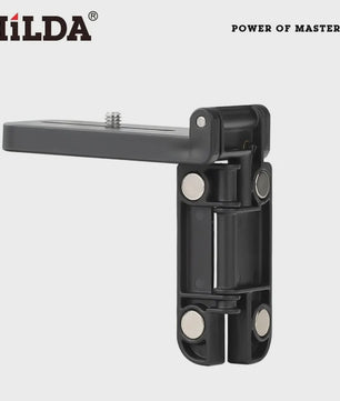HILDA Mini Laser Level Muurbeugel met 180° Verstelbaarheid en Sterke Magneet