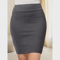 Elastische Kokerrok Dames - Stijlvolle Half Bodycon Rok voor Werk en Casual