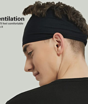 Sportieve Hoofdband voor Fitness & Yoga - Zweetabsorberend & Elastisch Katoen