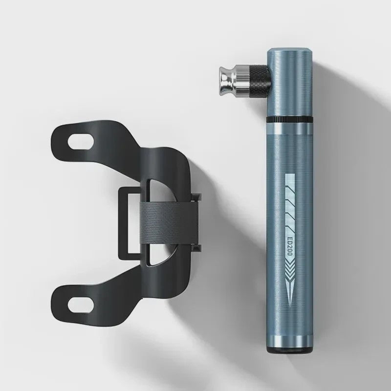 ENLEE Mini Draagbare Fietspomp - Universele Ventielen, Hoge Druk (130 PSI) & Lichtgewicht
