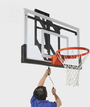 In Hoogte Verstelbare Wand Basketbalring - Indoor Mini Hoop voor Thuisgym
