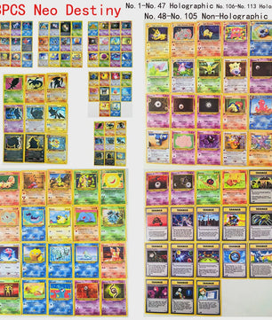 Verzamelkaarten: Base, Jungle, Fossil, Neo, Gym - Complete Collectie