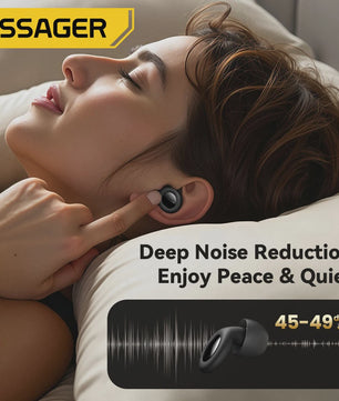 Essager Oordopjes Slaap - Zacht Siliconen Noise Cancelling voor Rustige Nacht & Concentratie