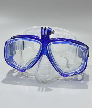 Professionele Duikset: Duikbril met GoPro Mount & All-Dry Snorkel voor Scuba Diving