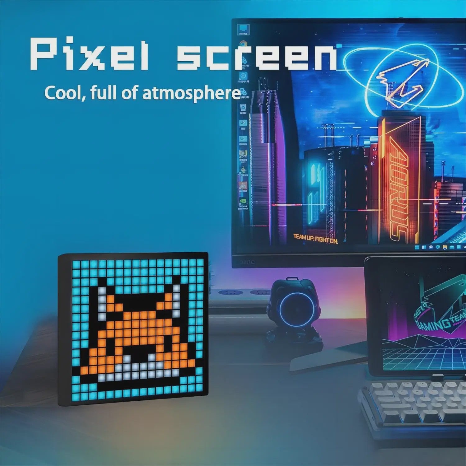 Slimme LED Pixel Matrix Display 64x64 RGB - APP Control & DIY Kunst