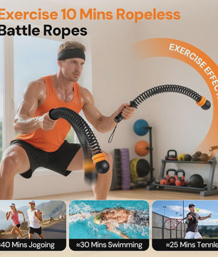 Draadloze Battle Rope Trainingssysteem - Full Body Workout & Krachttraining