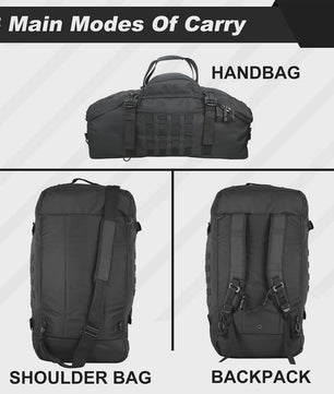 45L Outdoor Rugzak - Molle Tactische Duffel Bag voor Sport, Hiking & Reizen