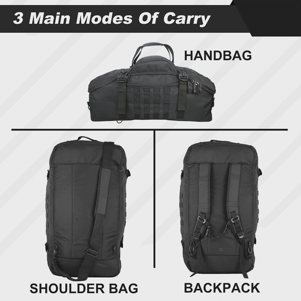 45L Outdoor Rugzak - Molle Tactische Duffel Bag voor Sport, Hiking & Reizen