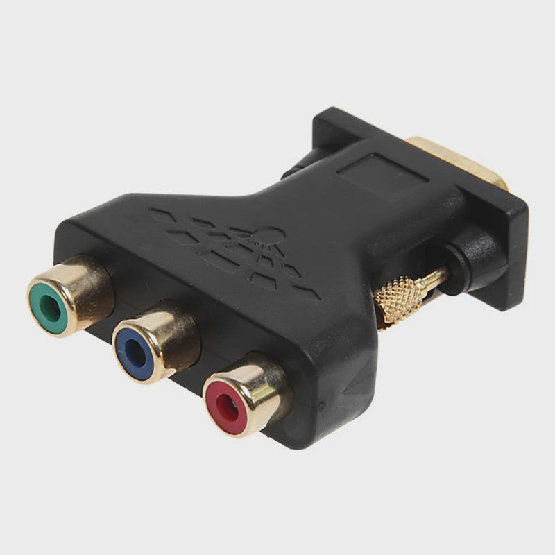 VGA naar 3 RCA AV Converter Adapter - Beeld van PC naar TV