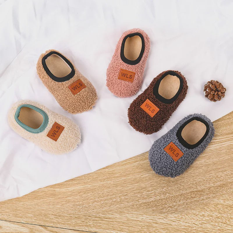 Zachte Pluche Babyslofjes - Antislip Sokken voor Binnen - Kinderen & Peuters
