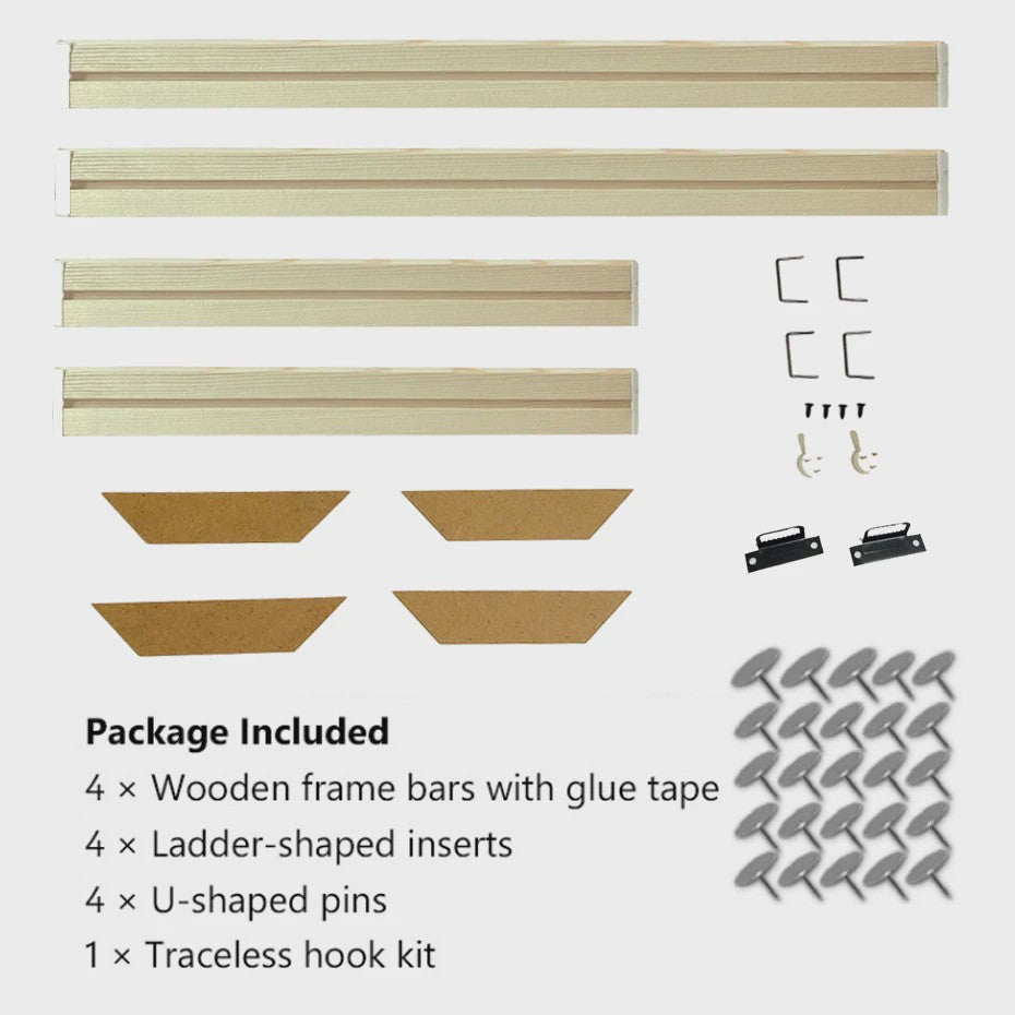 Houten Canvas Frame Sets - Diverse Maten voor Kunst, Foto's & Diamond Painting