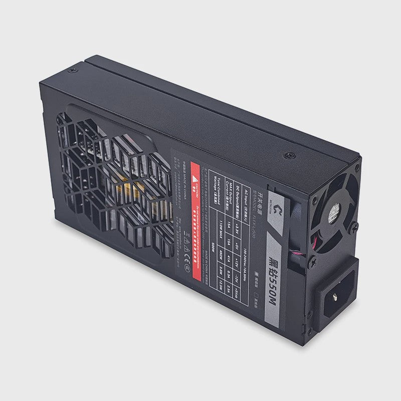 METALFISH Flex 500W/600W 80 PLUS Gold Modulaire Voeding voor Mini-ITX PC, NAS, GPU Dock