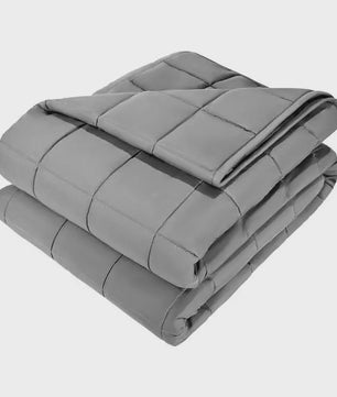 Grijze Therapeutische Verzwaringsdeken King Size - 9 kg - Glasparels - Stressverlichting & Betere Slaap