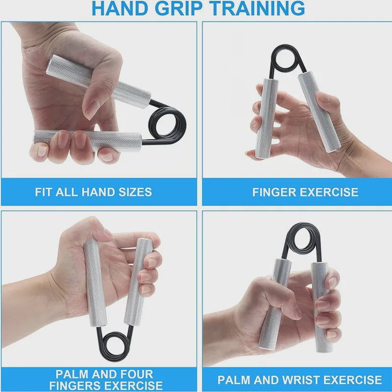 6-Pack Hand Grippers met Schuimrubberen Handvatten - Versterk Grip, Armen en Vingers